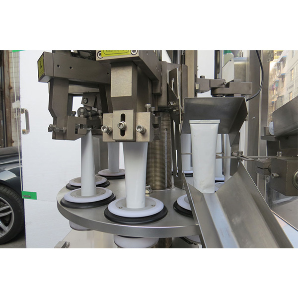 Makinë nënshkrimi automatik tejzanor mjekësor dhe farmaceutik tub mbushës