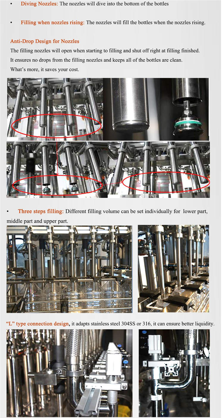 Makinë automatike për mbushjen e shisheve Servo Motor 4