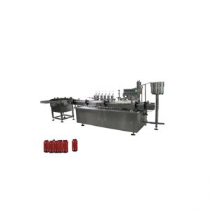 Shishja e vogël e pikave të syrit, makina për mbushjen e pllakave të thonjve dhe makina mbuluese